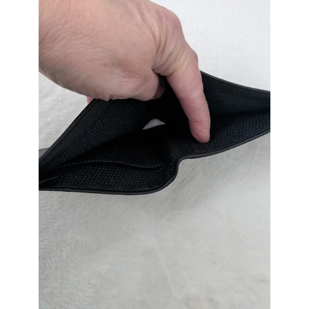 FOSSIL Wallet Bi-Fold Black Leather